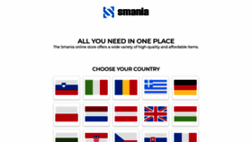 What S-mania.com website looked like in 2022 (1 year ago)