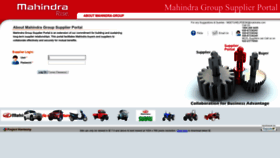 What Srm.mahindra.com website looked like in 2022 (1 year ago)
