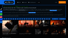 What Serienstream.to website looked like in 2022 (1 year ago)