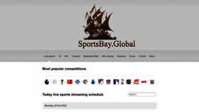 What Sportsbay.fun website looked like in 2022 (1 year ago)