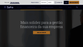 What Safraempresas.com.br website looked like in 2022 (1 year ago)