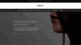 What Sezia.co website looked like in 2022 (1 year ago)