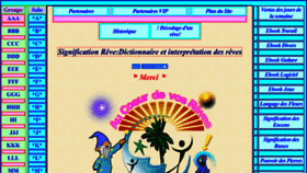 What Signification-reve.com website looked like in 2022 (1 year ago)