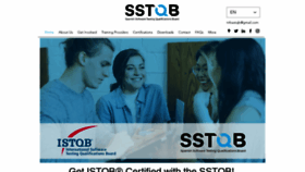 What Sstqb.com website looked like in 2022 (1 year ago)