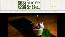 What Sucre-sel.com website looked like in 2022 (1 year ago)