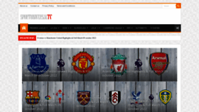 What Sportuniversaltv.com website looked like in 2022 (1 year ago)