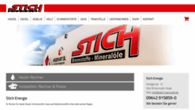 What Stich-kemnath.de website looked like in 2022 (1 year ago)