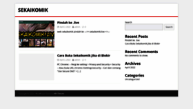 What Sekaikomik.org website looked like in 2022 (1 year ago)
