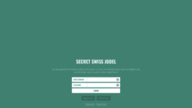 What Secretswissjodel.com website looked like in 2022 (1 year ago)