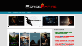 What Seriesempire.com website looked like in 2022 (1 year ago)
