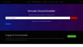 What Sownloader.com website looked like in 2022 (1 year ago)