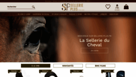 What Sellerie-plus.fr website looked like in 2022 (3 years ago)