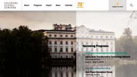 What Salzburgglobal.org website looked like in 2022 (3 years ago)