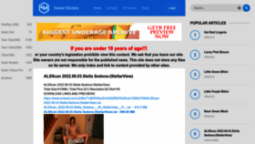 What Sweetmod.cc website looked like in 2022 (3 years ago)