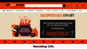 What Shopsharks.co.uk website looked like in 2022 (1 year ago)
