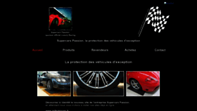 What Supercars-passion.com website looked like in 2022 (1 year ago)
