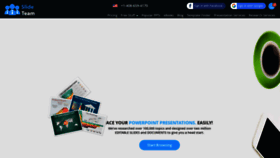 What Slideteam.net website looked like in 2022 (1 year ago)