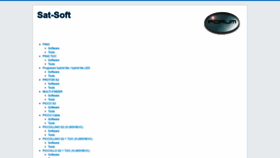 What Sat-soft.net website looked like in 2022 (1 year ago)