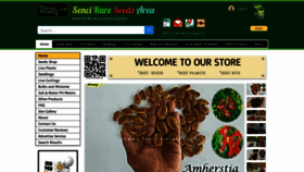 What Sencirareseeds.com website looked like in 2022 (1 year ago)