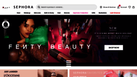 What Sephora.qa website looked like in 2022 (1 year ago)