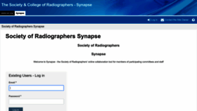 What Synapse.sor.org website looked like in 2022 (2 years ago)