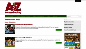 What Secularhomeschool.com website looked like in 2022 (1 year ago)