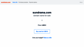 What Sundrama.com website looked like in 2022 (1 year ago)