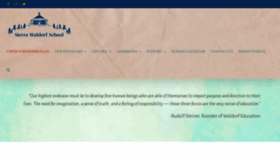 What Sierrawaldorf.com website looked like in 2022 (1 year ago)