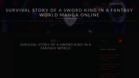 What Survivaloftheswordking.com website looked like in 2022 (1 year ago)