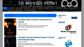 What Sdmoviespoint.fit website looked like in 2022 (1 year ago)