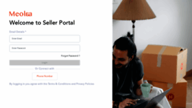 What Seller-portal.meolaa.com website looked like in 2022 (1 year ago)