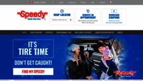 What Speedy.com website looked like in 2022 (1 year ago)