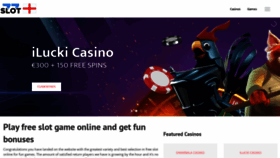 What Slot77.com website looked like in 2022 (1 year ago)