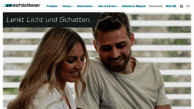 What Schlotterer.com website looked like in 2022 (1 year ago)