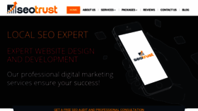 What Seotrust.us website looked like in 2022 (1 year ago)