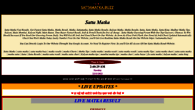 What Sattamatka.buzz website looked like in 2022 (1 year ago)