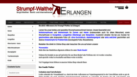 What Strumpf-walther-erlangen.de website looked like in 2022 (1 year ago)