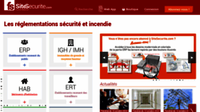 What Sitesecurite.com website looked like in 2022 (1 year ago)