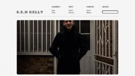 What Sehkelly.com website looked like in 2022 (1 year ago)