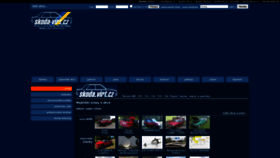 What Skoda-virt.cz website looked like in 2022 (1 year ago)