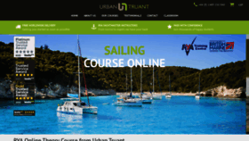 What Sailingcourseonline.co.uk website looked like in 2022 (1 year ago)