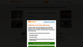 What Stayfriends.at website looked like in 2022 (3 years ago)