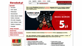 What Sieradzak.pl website looked like in 2022 (1 year ago)
