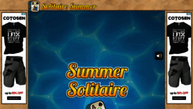 What Solitairesummer.com website looked like in 2022 (1 year ago)