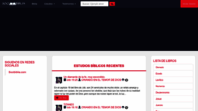 What Socibiblia.org website looked like in 2022 (1 year ago)