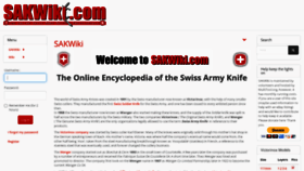 What Sakwiki.com website looked like in 2022 (1 year ago)