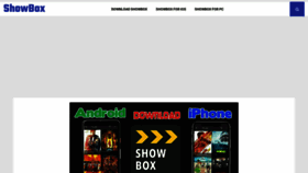 What Show-box-app.com website looked like in 2022 (1 year ago)