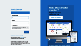 What Stockdoctor.com.au website looked like in 2022 (1 year ago)