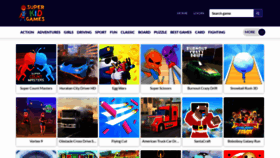 What Superkidgames.com website looked like in 2022 (1 year ago)