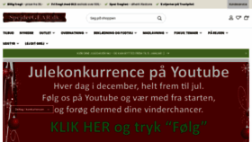 What Spejdergear.dk website looked like in 2022 (1 year ago)